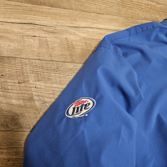 Blue Racing Pullover Jacket - Picture 5 of 8